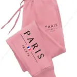 2025 New Hot Sale PARIS Jogger Pants for Women's Trousers High quality Autumn Winter Fleece Casual Sports Sweatpants Women Pants