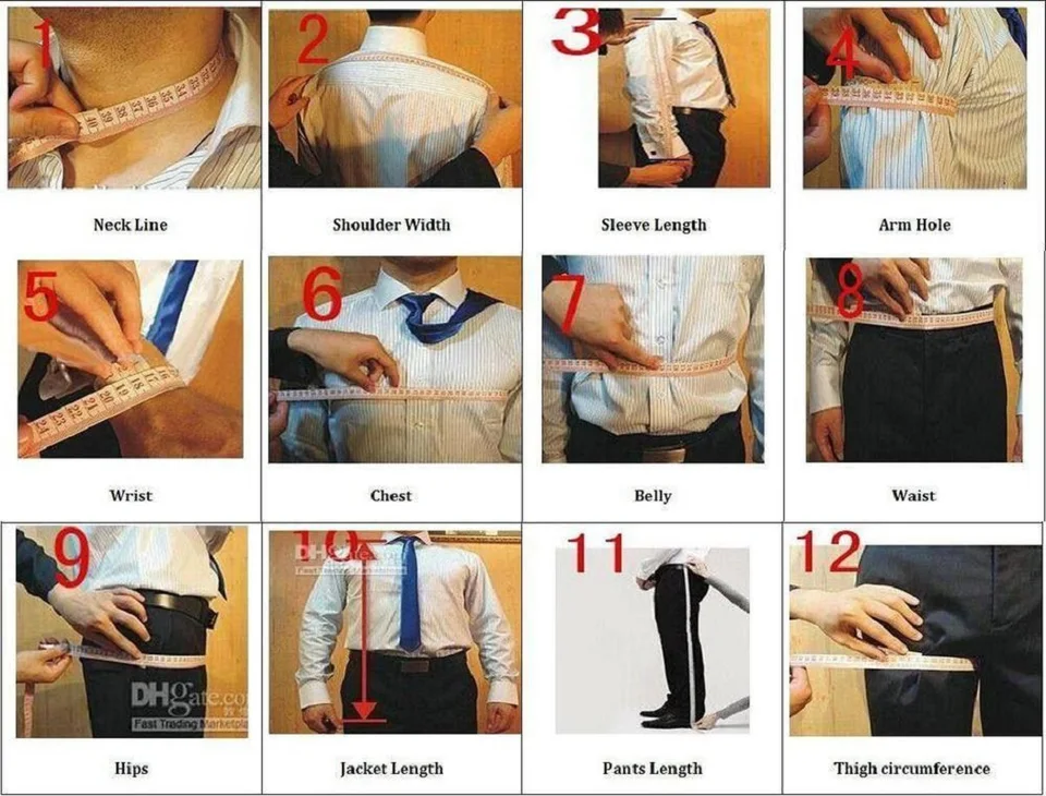 Business Suits for Men Wedding Groom Notch Lapel Double Breasted Vest Men Dress Costume Homme Prom Party Men Clothes 3 Pcs - Image 5