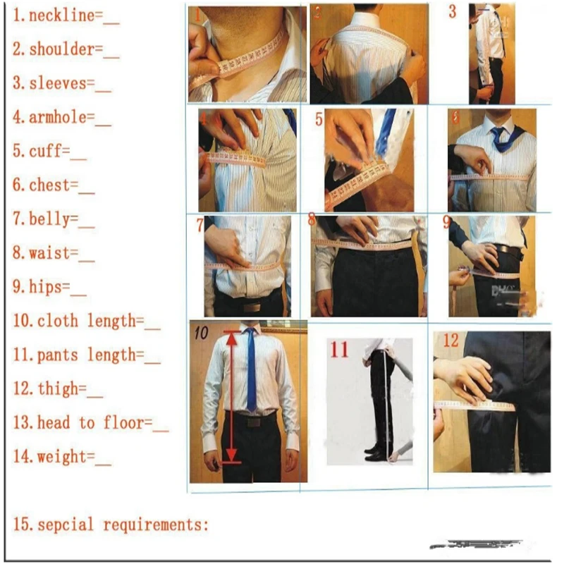 2 Piece Pinstripe Men's Suit Slim Fit for Formal Wedding Tuxedo Notched Lapel Navy Blue Striped Business Groom Male Fashion - Image 6