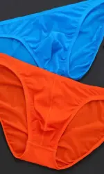 Men's Briefs Soft Breathable Silk Sexy Underwear Men's Hot Hips Up Transparent Jockstrap Sexy Colorful Undies Cueca
