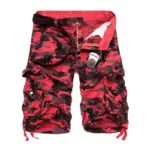 US Size 2026 New Camouflage Loose Cargo Shorts Men Cool Summer Military Camo Short Pants Homme Cargo Shorts