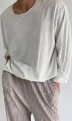 Mens T-Shirt Basic Casual Base T-Shirt Spring And Autumn Daily Pure Color All-Match Simple Thin Long Sleeve Top Men'S Clothing
