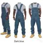 Mens Jeans 2026 Overalls Men Pockets Casual Loose Long Denim Pants Slim Splice Straight Rompers Autumn Plus Size Long Jeans Men