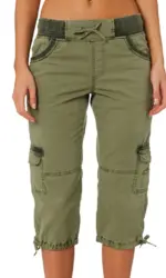 Multi Pocket Trousers Outdoor Y2k Cargo Pants Women Streetwear Sports Cropped Pants Overalls Thin Loose Cargo Shorts Pantalones