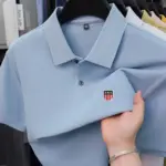 High end 100%cotton short sleeve polo shirt summer fashion luxury brand embroidery Top golf T-shirt business casual men's wear