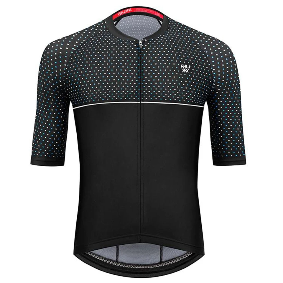 Raudax men's Short Sleeve Cycling Clothing Ropa Ciclismo Summer Cycling Jersey Triathlon Bike Jersey Uniform Cycling Kit - Image 6