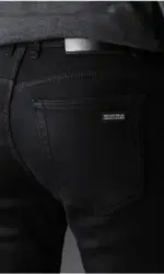 Spring Autumn Men Classic Fashion Brand Jeans Homme Man Soft Stretch Black Biker Masculino Denim Trousers Mens Pants Overalls