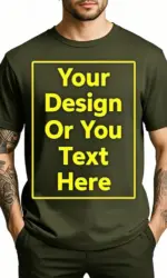 Customized Tee Shirt For Men Design Your Logo Here Cotton Unisex Tshirt  Cotton Summer Top Fashion Unisex Tshirt