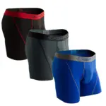 3Pack Exofficio Mens Underwear Boxer Brief  With Fly Men Mesh 6" Boxer Briefs Underwear Sports Boxer Brief  Shorts Light Comfy