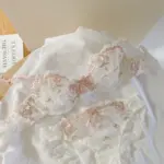 New Arrival Luxury Pure Desire Lace Tulle Sexy Panties Lingerie Set Lilacs Embroidery Girl Boobs Big Size Big Boobs Small
