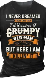 Men's T Shirt Fashion Letter Graphic T-Shirt for Men 3D Printed T Shirt Summer Short Sleeve Tee Casual Top Oversize Man Clothing