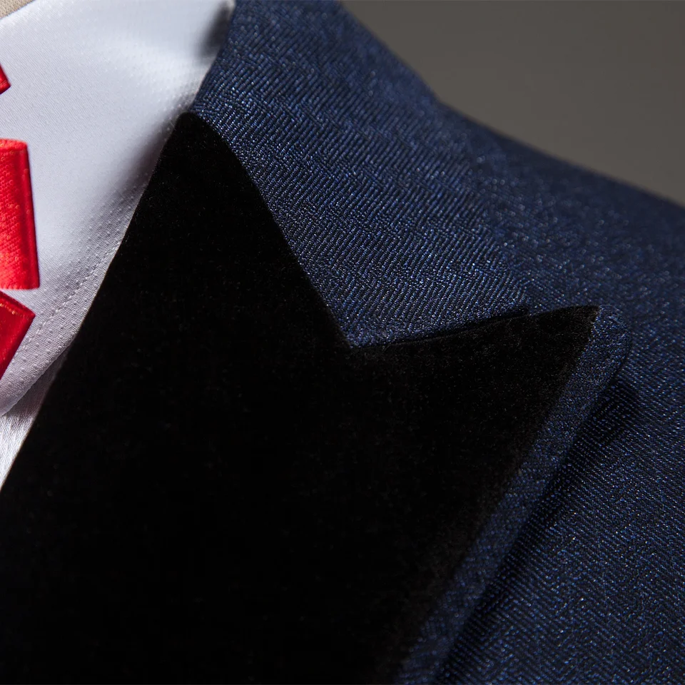 Original Design Mens Suits for Men for Formal Occasions,Weddings Elegant Blazers Evening Dress (Customized Size) - Image 5