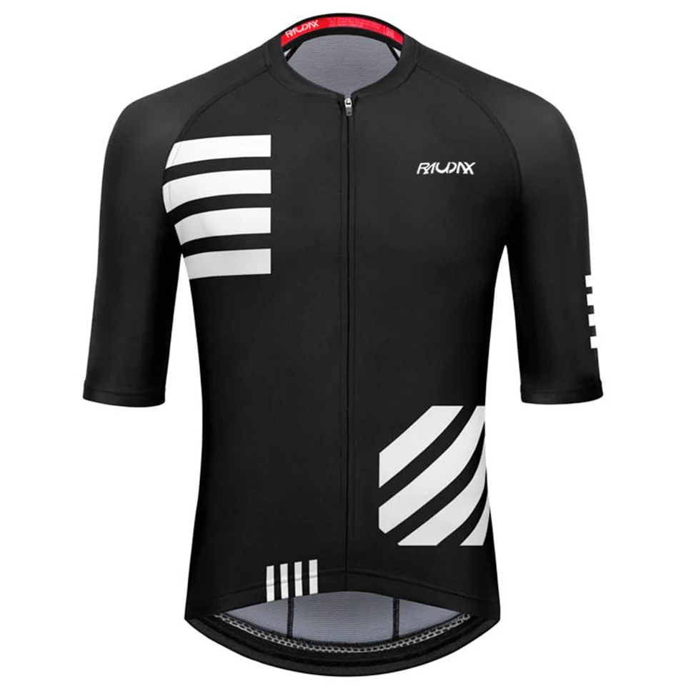 Raudax men's Short Sleeve Cycling Clothing Ropa Ciclismo Summer Cycling Jersey Triathlon Bike Jersey Uniform Cycling Kit - Image 3