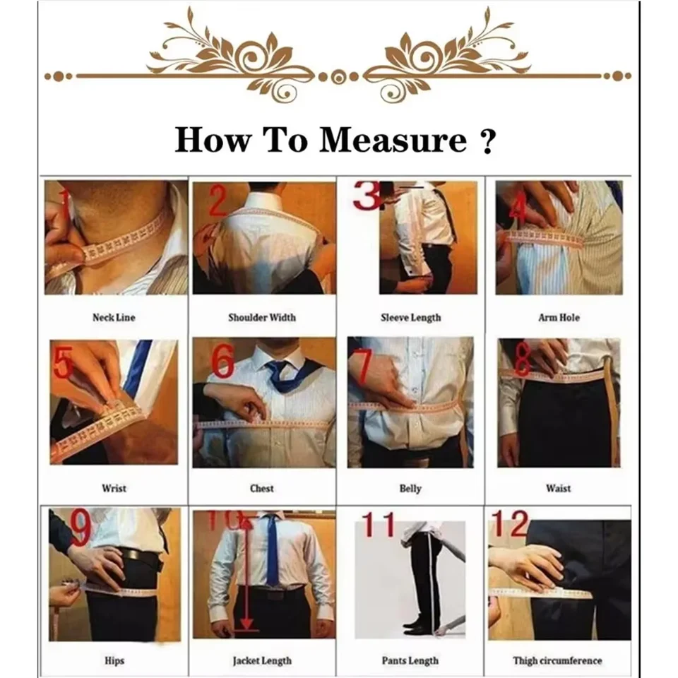 Business Plaid Double Breasted Men Suits 2 Pcs Peak Lapel Coat Pants Formal Wedding Banquet Male Outfit(Jacket+Pants) - Image 5