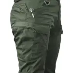 Men's Waterproof Breathable Outdoor Pants Large Pocket Tactical Sports Casual Overalls Pant XS-3XL