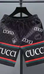 Modern Trend Men's Fashion Casual Quick-drying Shorts Full Over Print Fadeless Soft Comfy Relaxed-Fit For Training Motorsport