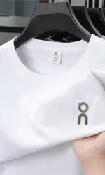 High-quality Minimalist Pure Cotton Short-sleeved T-shirt for Men, Summer New Style, Versatile Half-sleeve