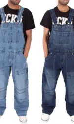 Overalls for Men Denim Suspenders Simple Multi Pocket Baggy Jeans Oversize Solid Mid Waist Loose Washed Jumpsuits 2024 Casual