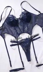 Sexy Set Womens Underwear Exotic Emotional Bra Set Embroidered Print Brassiere Lingerie Set Women's Set Push Up Thin Bralette