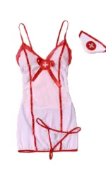 Sexy Lingerie Set Erotic Underwear Set Transparent Porno Lace Sexy Bra And Panty Garter Set Costumes Sexy Hot Erotic Nurse Set