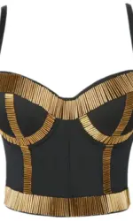 Quality Pearl Tank Tops Rhinestone Women Crop Top Club Clothes Streetwear Y2K Corset Woman Shaper Camis Fashion Feamale Clothing