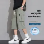 Summer Thin Style Loose Casual Sports Cropped Pants Summer Man Shorts Cargo Short-fitting Men Shorts Free Shipping Cargo-shorts
