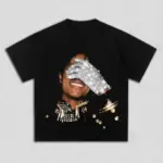 Summer Men's MJ Michael Jackson Printed 100%CottonNeutral O-Neck Short Sleeve Men's and Women's Fashion Hip Hop T-shirt Fan Gift
