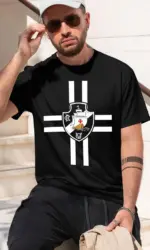 CR Vasco da Gama 2026 New Model Men’s Short-sleeve crewneck T-Shirt Classic Casual Multiple Colors and Sizes for Daily Wear All-