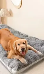 Dog Pet Beds 120*60cm Extra Large Plush Dog Bed Sofa Thickened Super Soft Polyester Pet Mat Dog Crate Mat Bed For Large Dog Bed