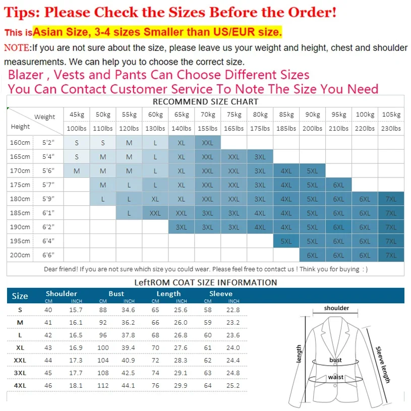 Blazer and Vest and Pants / Boutique Fashion Plaid Men's Casual Business Suit 3pcs Set Groom Wedding Dress Performance Costume - Image 6