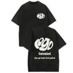Custom Your LOGO Hip Hop Streetwear Men 100% Cotton T-shirts Oversized Washed Top Tee Unisex Summer Retro Brand Personalized