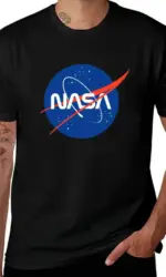 NASA logo T-Shirt sweat heavyweights designer shirts graphics t shirts for men graphic 2025 new model