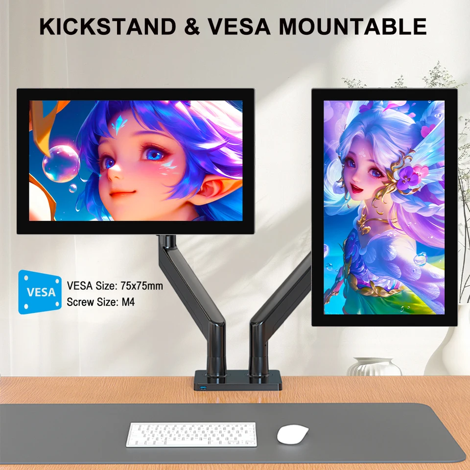 7″ Touch Portable Monitor 1280X800 USB-C IPS 5-point Capacitive Touch screen LCD display for Raspberry Windows Gaming Monitor - Image 5
