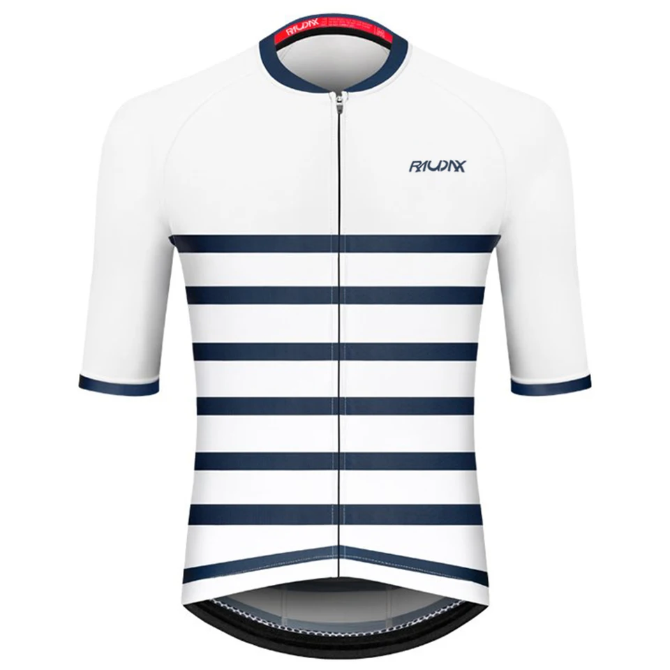 Raudax men's Short Sleeve Cycling Clothing Ropa Ciclismo Summer Cycling Jersey Triathlon Bike Jersey Uniform Cycling Kit - Image 5