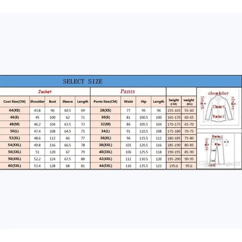 Elegant Men's Suits Blazer Outfits Luxury Double Breasted Peak Lapel Slim Fit Male Clothing High Quality Costume Homme Terno - Image 5