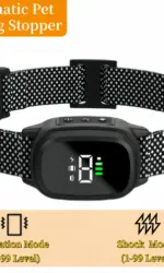 Waterproof Dog Bark Collar,Rechargeable Anti-Bark Collar For Dog Stop Barking,Dog Vibration Training Collar For Small,Medium Dog