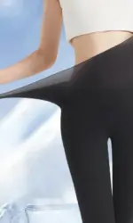 Women's Legging Outer Wear Silky Sunscreen Thin Summer Cool Feeling High Waist Yoga Pants Elastic Skinny Trousers legging femme