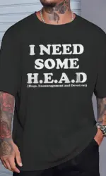 Humorous Quote T-Shirt with a Round Neck - a Spiritual Gift for Men - Seasonal Top, Casual Weekend Wear, Comfortable Unisex Fit