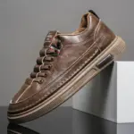 Sports and casual men's shoes, skateboard shoes, men's trendy and fashionable shoes, daily casual shoes