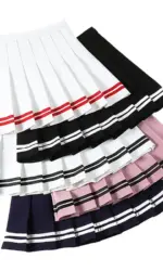 Pleated Tennis Skirt Womens Athletic Golf Sport Outfits Workout Running Mini Korean Style Sexy Harajuku Skirt