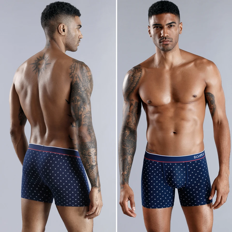 Cotton Print Boxers For Man Underwear Mens Boxer Shorts And Underpants Sexy Men's Panties Plus Size Calecon Homme Brands - Image 2
