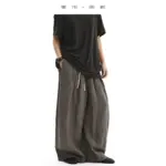 100% Pure Natural Fiber~Elastic Waist Linen Pants for Women, Lightweight and Breathable Long Pants, Loose and Versatile Casual Pants for Spring and Summer