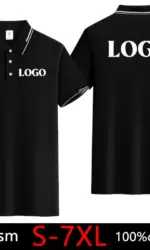 Kids UAE Plus Size S-7xl Breathable Unisex Style Polo Shirts Cotton Top Polo T Shirt Individual Team Customized Images Text