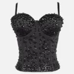Fashion y2k Tank Top Women Shaper Blusa Stage Push Up Bra Ladies Crop Tops Sexy Halter Shirt Woman Clothes Bralette Corset Camis