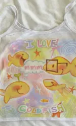 Y2k Harajuku Printing Crop Tops Retro Gothic Grunge Graphic Women Clothing Emo Girls Printing Slim Baby Tank 2000s Summer Vest