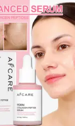 Collagen Peptide Facial Serum Targets Dull Skin Boosts Skin Elasticity Stimulates Skin Renewal Repair Salmon PDRN KOREAN Product