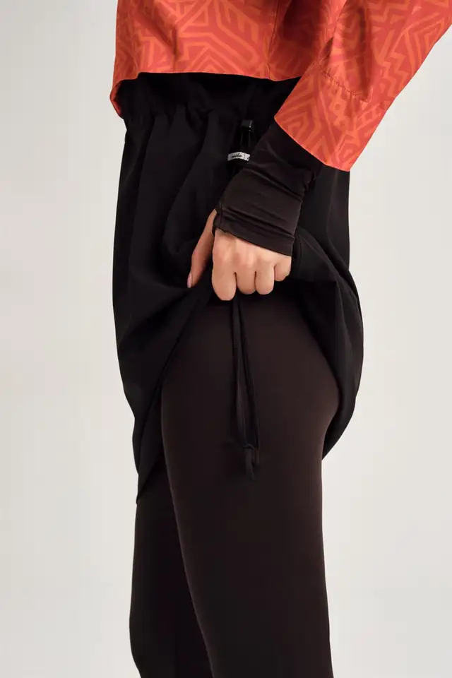 4PCS/Set Burkini Femme Musulmane Printing Sportswear Loose Fit Strechable UPF50-UV Protection Swimsuit With Zipper - Image 3