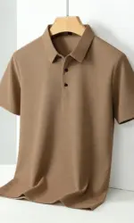 Men's Classic Collar Short Sleeve Polo Shirt Casual Breathable Summer Daily Office Fashion Men's Tee 2026
