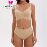 CAITING Underwire bra breathable good quality women underwear V-neck seamless women's Underwear For Women With Small Breasts