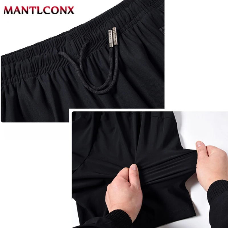 Summer Men's Shorts Cool Sportswear Running Sport Shorts Casual Bottoms Gym Fitness Training Jogging Short Pants Men Black Gray - Image 6